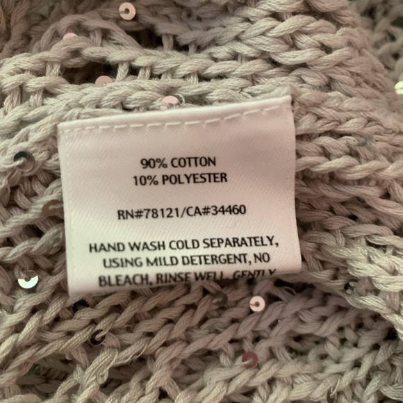 Eileen Fisher sequin chainmail mesh - Picture 9 of 10